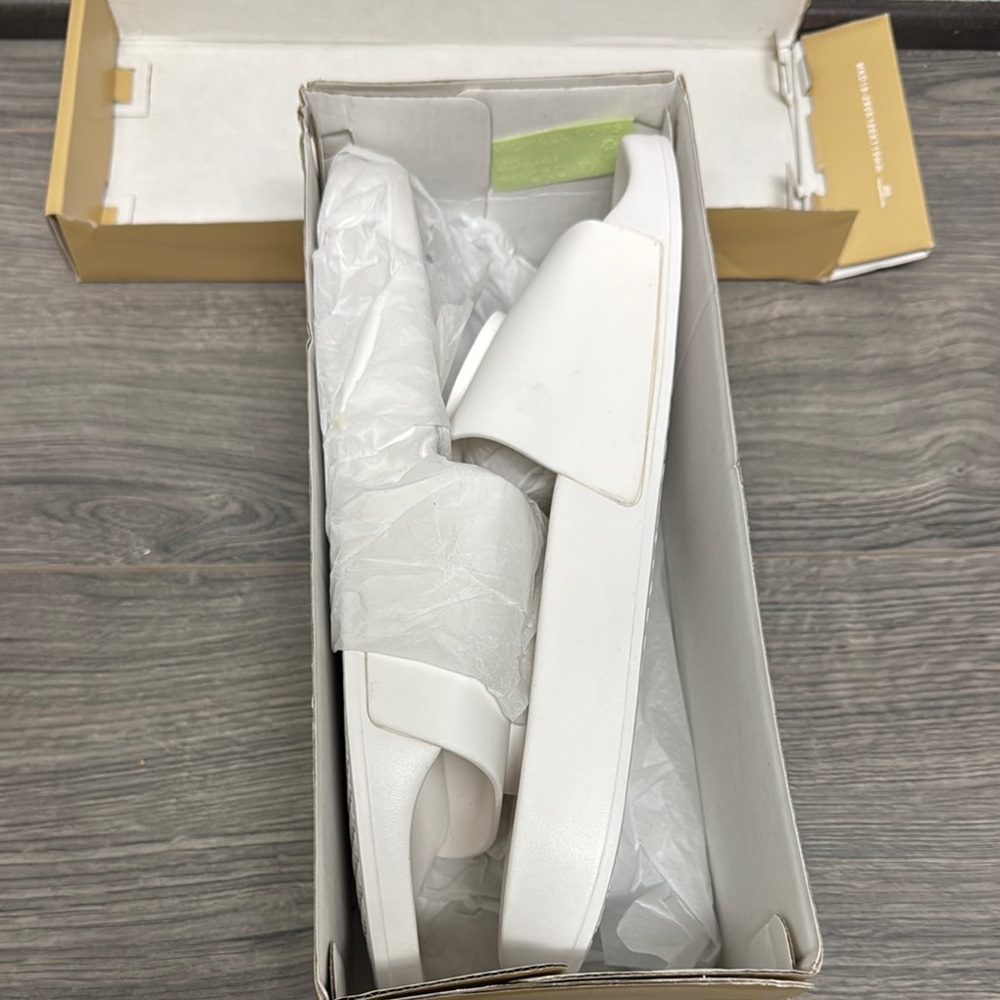 Michael Kors gilmore slide sandal - optic white - Picture 2 of 6